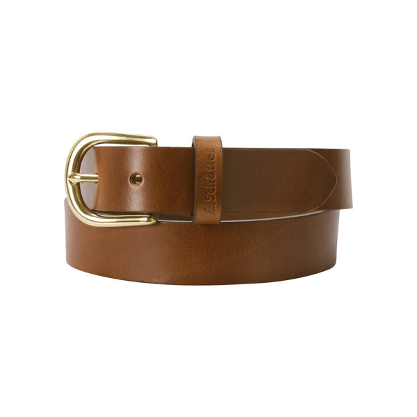 Schoffel Ladies Tideswell Leather Belt - Chestnut - Lucks of Louth