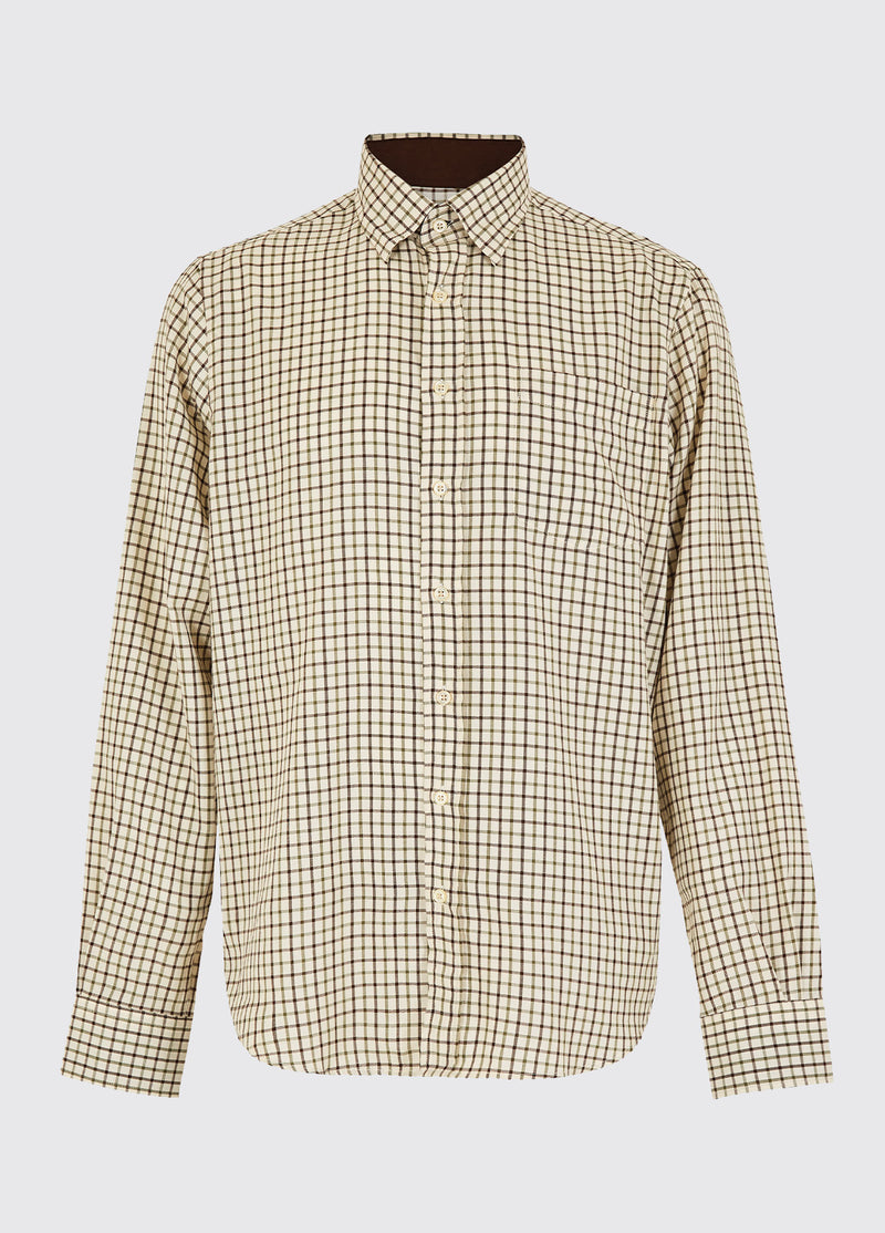 Dubarry Tattersall Connell Shirt - Mahogany - Lucks of Louth