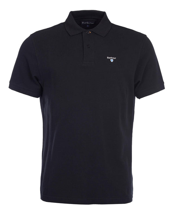 Barbour Sports Polo Shirt - Black - Lucks of Louth
