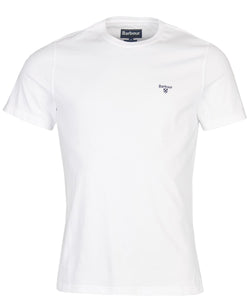 Barbour Essential Sports T Shirt,White - Lucks of Louth
