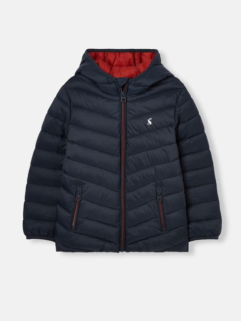 Joules Cairn Packable Coat - Dark Navy - Lucks of Louth