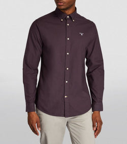 Barbour Oxtown Oxford Tailored Shirt - Fig - Lucks of Louth