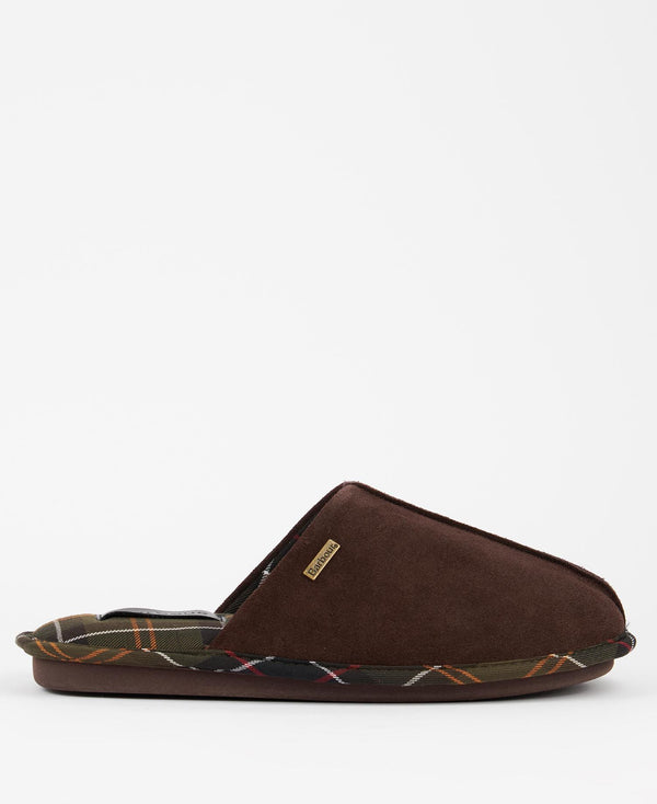 Barbour Foley Mens Slipper - Brown - Lucks of Louth
