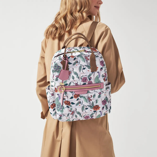 Radley London Finsbury Park Medium Ziptop Backpack Regents Rose