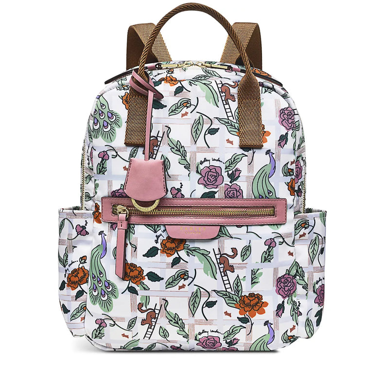 Radley London Finsbury Park Medium Ziptop Backpack- Regents Rose - Lucks of Louth