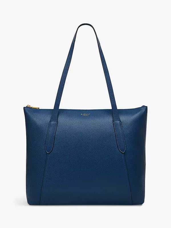 Radley Wood Street 2.0 Large Ziptop Tote Bag - Deep Sea - Lucks of Louth