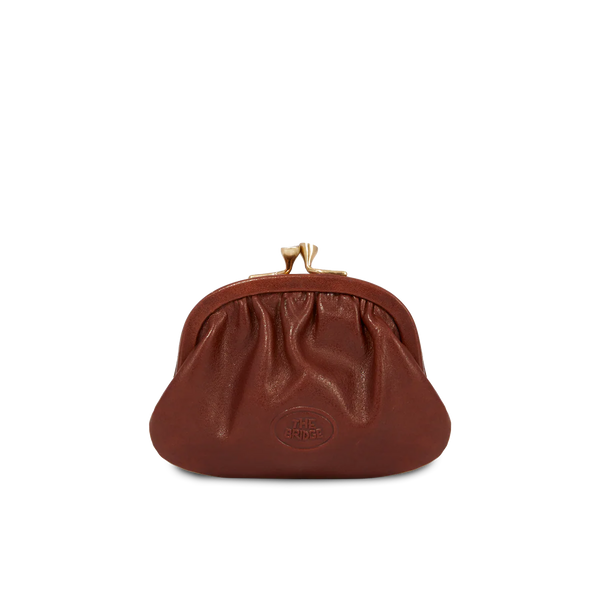 The Bridge 01308801 Leather Coin Purse - Brown - Lucks of Louth
