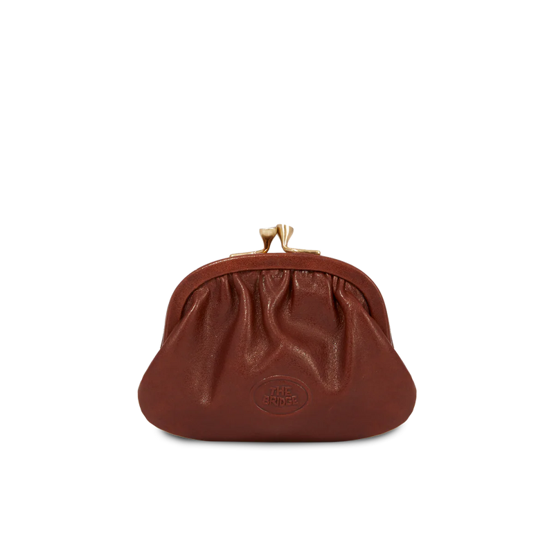The Bridge 01308801 Leather Coin Purse - Brown - Lucks of Louth
