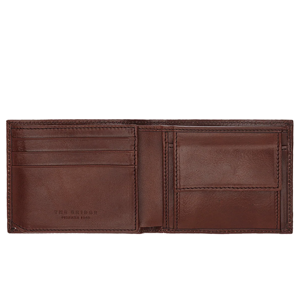The Bridge Mens Wallet 01430701 - Brown - Lucks of Louth