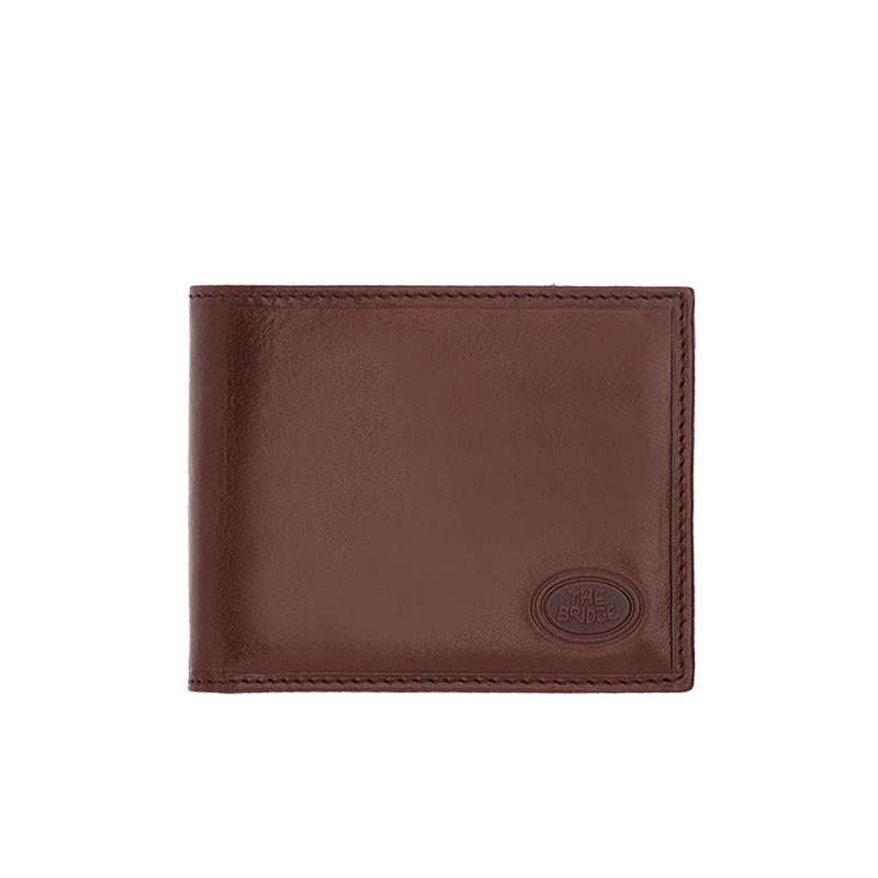 The Bridge Mens Wallet 01430701 - Brown - Lucks of Louth