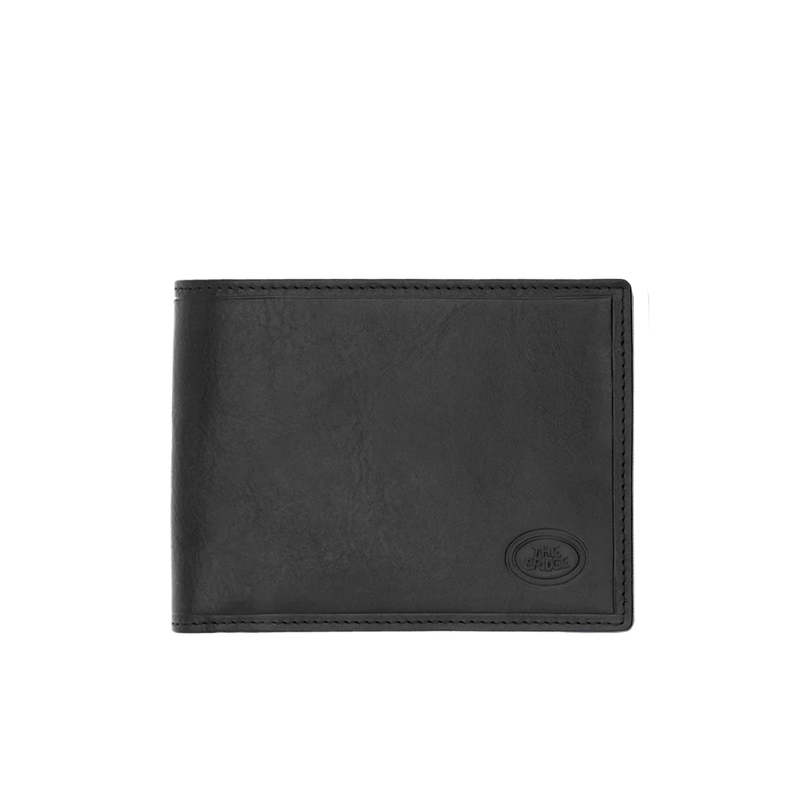 The Bridge Mens Wallet 01451201 - Black - Lucks of Louth