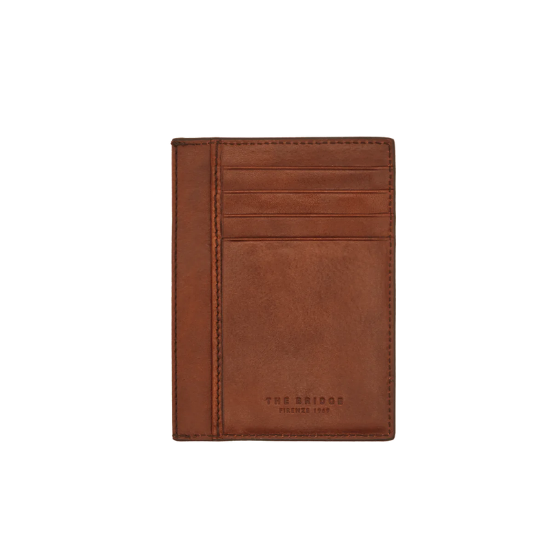 The Bridge Unisex Wallet/Card Holder 01483001 Walnut - Lucks of Louth