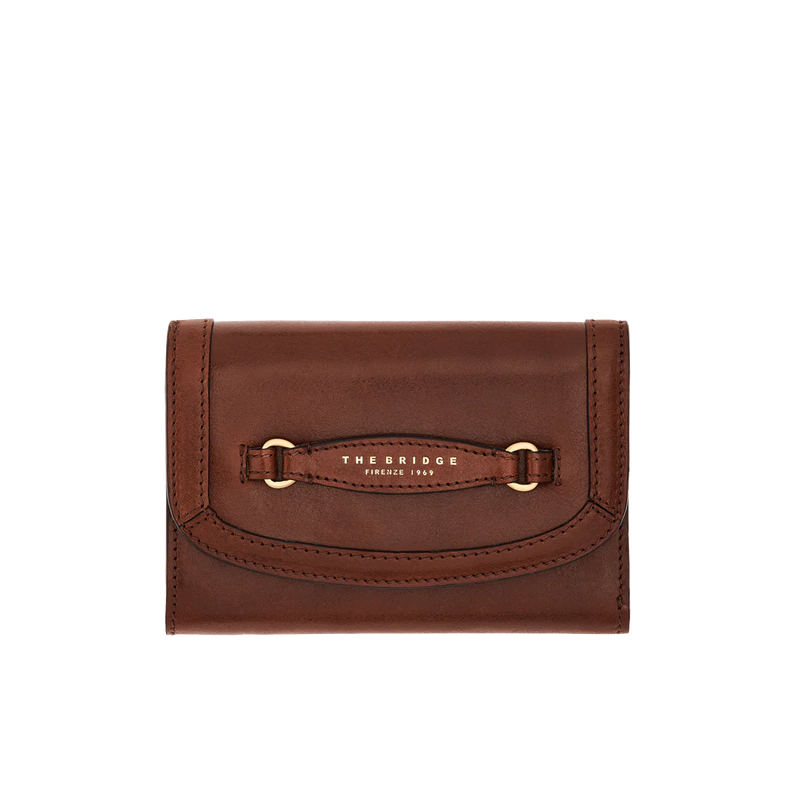 The Bridge Womans Wallet 01810201 Walnut - Lucks of Louth