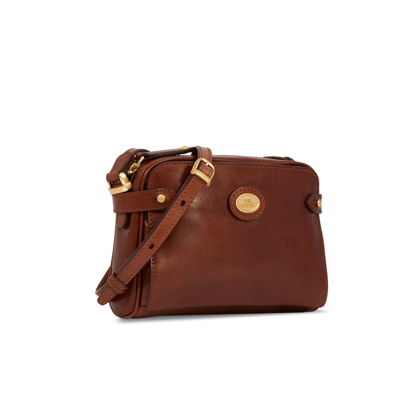 The Bridge 04005801 Mini Bag, Col 14 Brown - Lucks of Louth