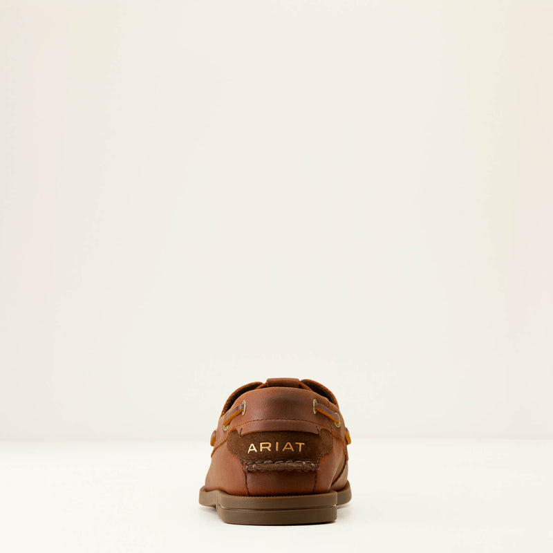 Ariat Antigua Boat Shoe - Bridle Brown - Lucks of Louth