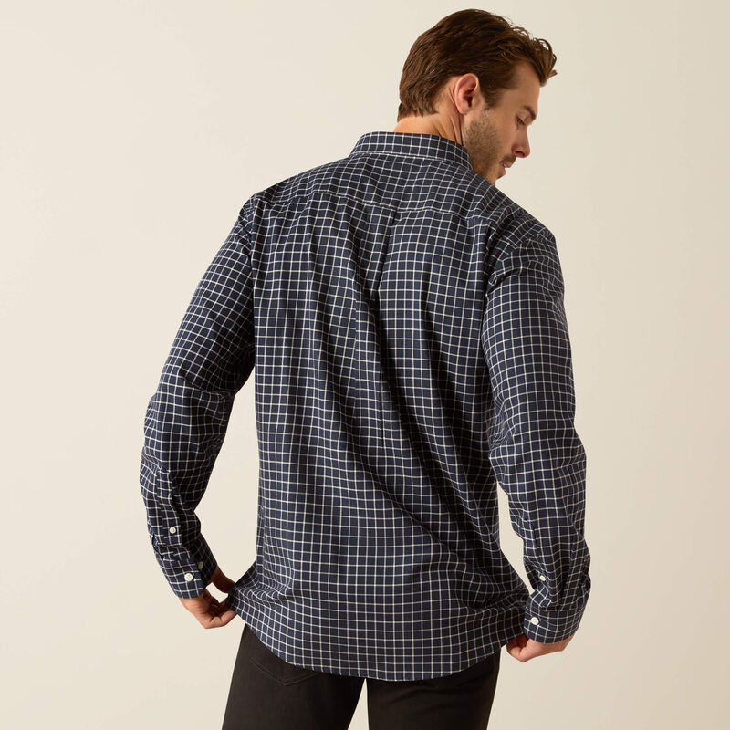 Ariat Clement Long Sleeve Shirt - Twilight Plaid - Lucks of Louth