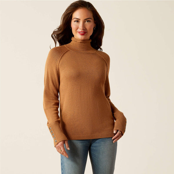 Ariat Bahia Sweater - Camel - Lucks of Louth