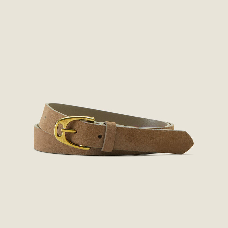 Ariat Hunter Belt - Tan Suede - Lucks of Louth