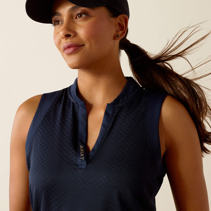 Ariat Mesa Sleeveless Baselayer - Navy Eclipse - Lucks of Louth