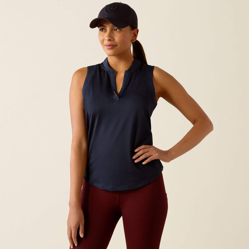 Ariat Mesa Sleeveless Baselayer - Navy Eclipse - Lucks of Louth