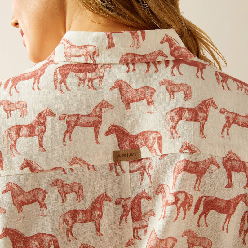 Ariat Rudford Shirt - Blushing Horse - Lucks of Louth