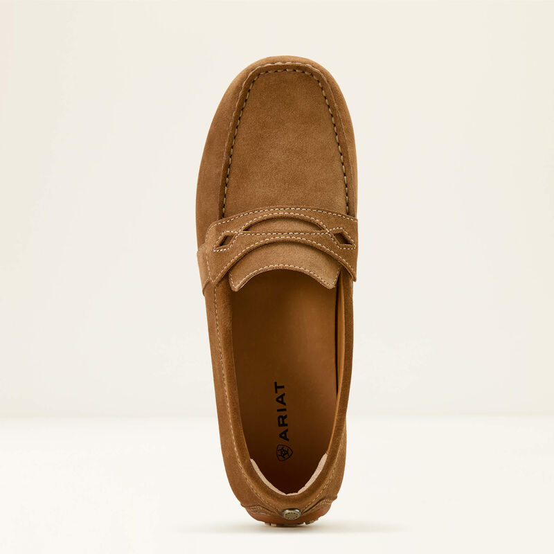 Ariat Selene Driving Moccasins - Caramel Suede - Lucks of Louth