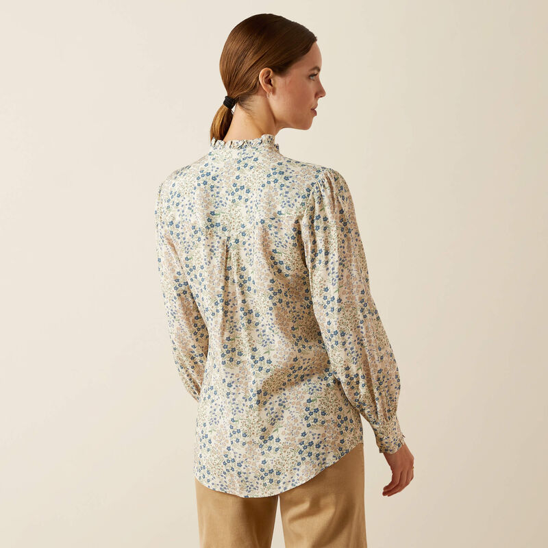 Ariat Cricklade Blouse - Floral Print - Lucks of Louth