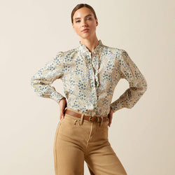 Ariat Cricklade Blouse - Floral Print - Lucks of Louth