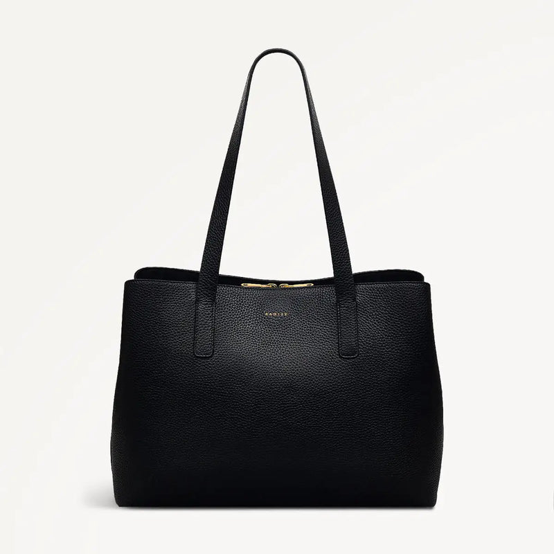Radley Dukes Place Large Ziptop Bag - Black - Lucks of Louth