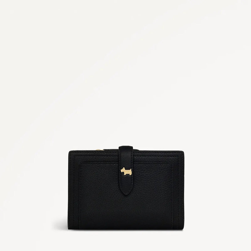 Radley Willis Street Medium Bifold Purse - Black - Lucks of Louth