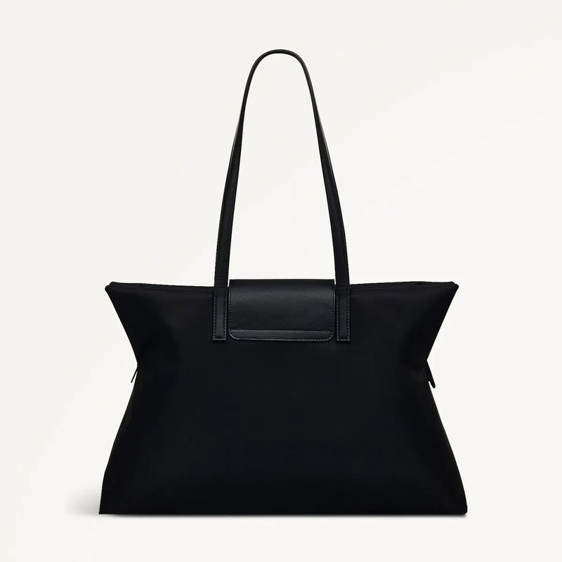 Radley Pocket Essentials Fabric Medium Zip Top Tote Bag - Black - Lucks of Louth