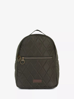 Barbour Quilted Backpack Bag - Olive - Lucks of Louth