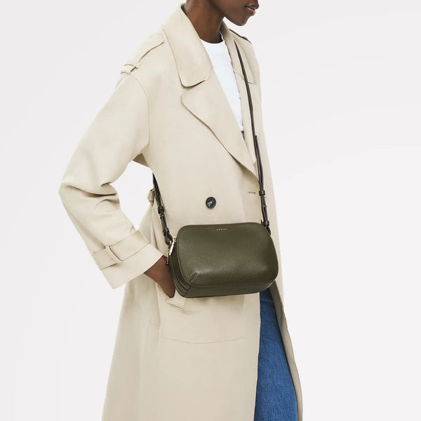 Radley Dukes Place Medium Zip Top Cross Body Bag - Pine Needle (Green) - Lucks of Louth