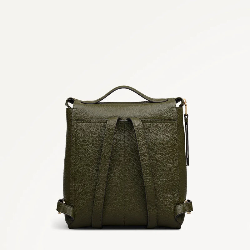 Radley Oak Street Small Zip Top Backpack - Pine Needle (Green) - Lucks of Louth