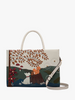 Radley Autumn Leaves Picture Bag - Medium ziptop grab