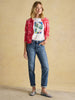 Joules Slim Fit Ladies Midwash Jean - Lucks of Louth