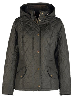 Barbour Millfire Quilted Jacket - Olive - Lucks of Louth