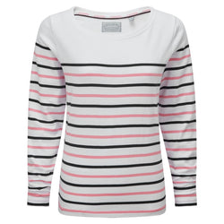 Schoffel Beauport Top/White,navy,Flamingo Stripe - Lucks of Louth