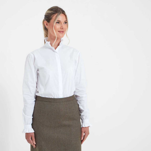 Schoffel Fakenham Shirt - White - Lucks of Louth