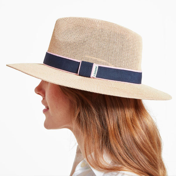 Schoffel Porth Hat - Navy/Pink Hat - Lucks of Louth