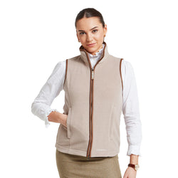 Schoffel Lyndon Fleece Gilet - Mushroom - Lucks of Louth