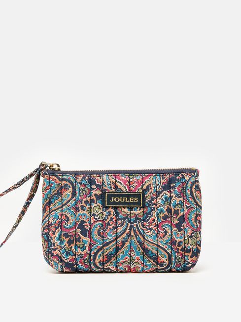 Joules Daphne Wrist Purse/Small Cosmetics Bag- Paisley - Lucks of Louth