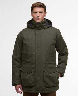 Barbour Farlam Waterproof Jacket - Olive - Lucks of Louth
