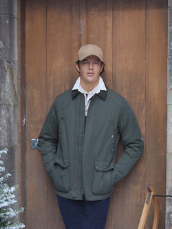 Joules Farleigh Jacket,Green - Lucks of Louth