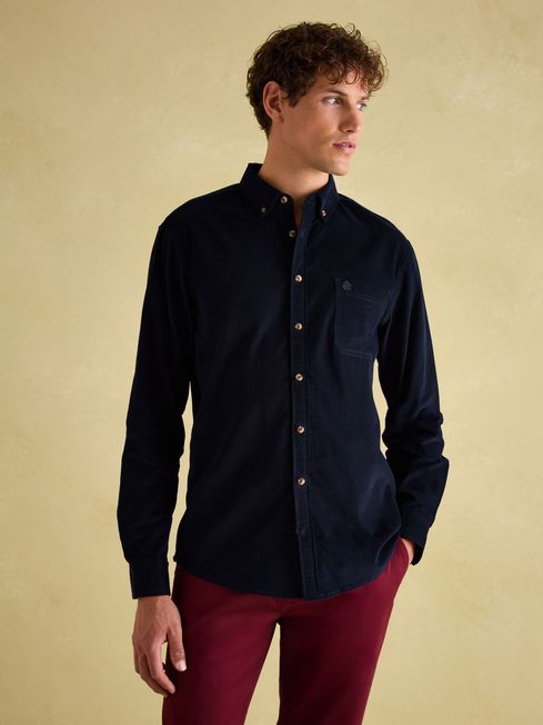 Joules Miller Corduroy Shirt - Navy - Lucks of Louth