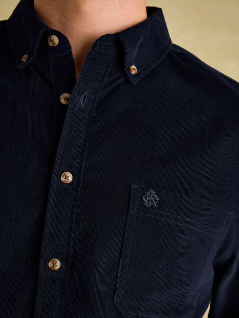 Joules Miller Corduroy Shirt - Navy - Lucks of Louth