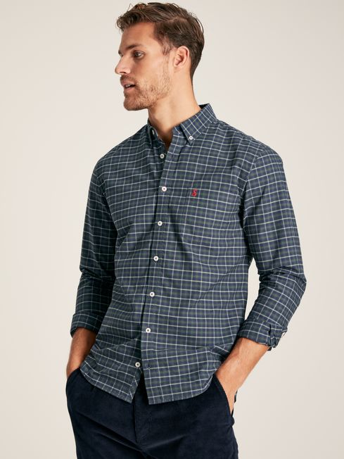 Joules Welford Classic Fit Shirt - Navy Blue - Lucks of Louth