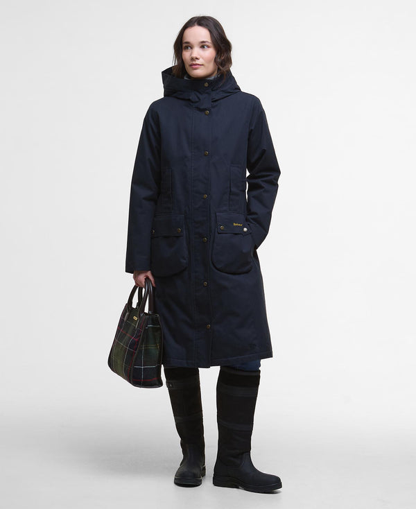 Barbour Bamburgh Waterproof Jacket - Navy - Lucks of Louth