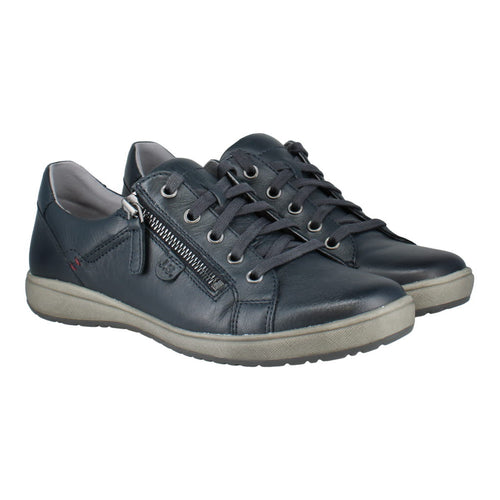 Josef Seibel Caren 12 Leather Shoe - Schwarz (Black) - Lucks of Louth
