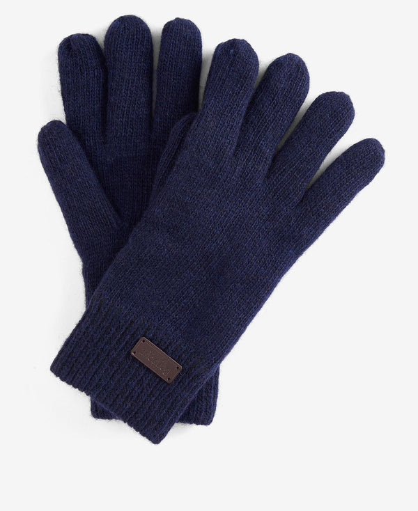 Barbour Carlton Gloves,Navy - Lucks of Louth
